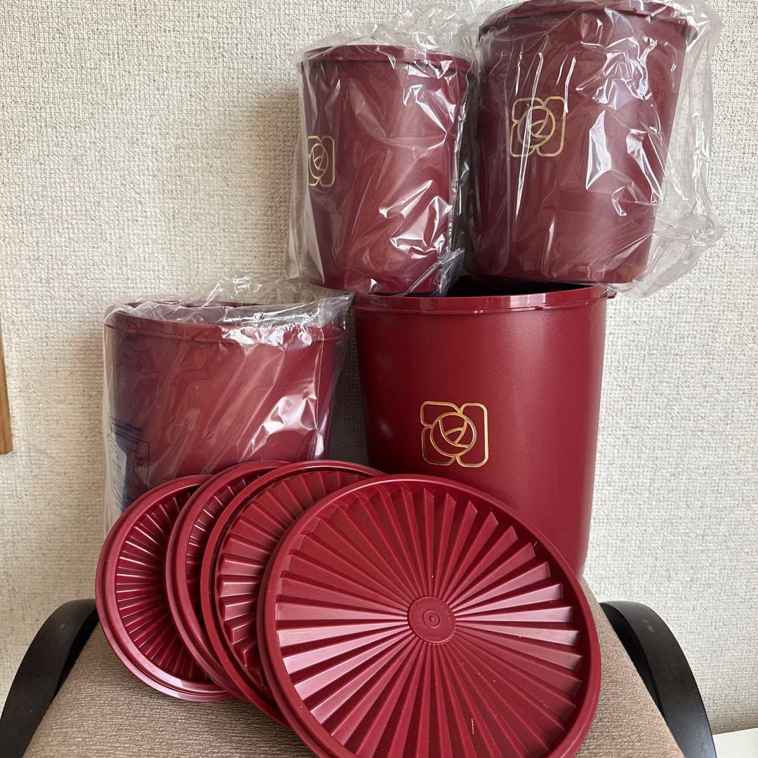 【新品未使用】タッパーウェア マキシデコレーター 4個セット タッパーウェア マキシデコレーター（4個）アーリールーツ Tupperware