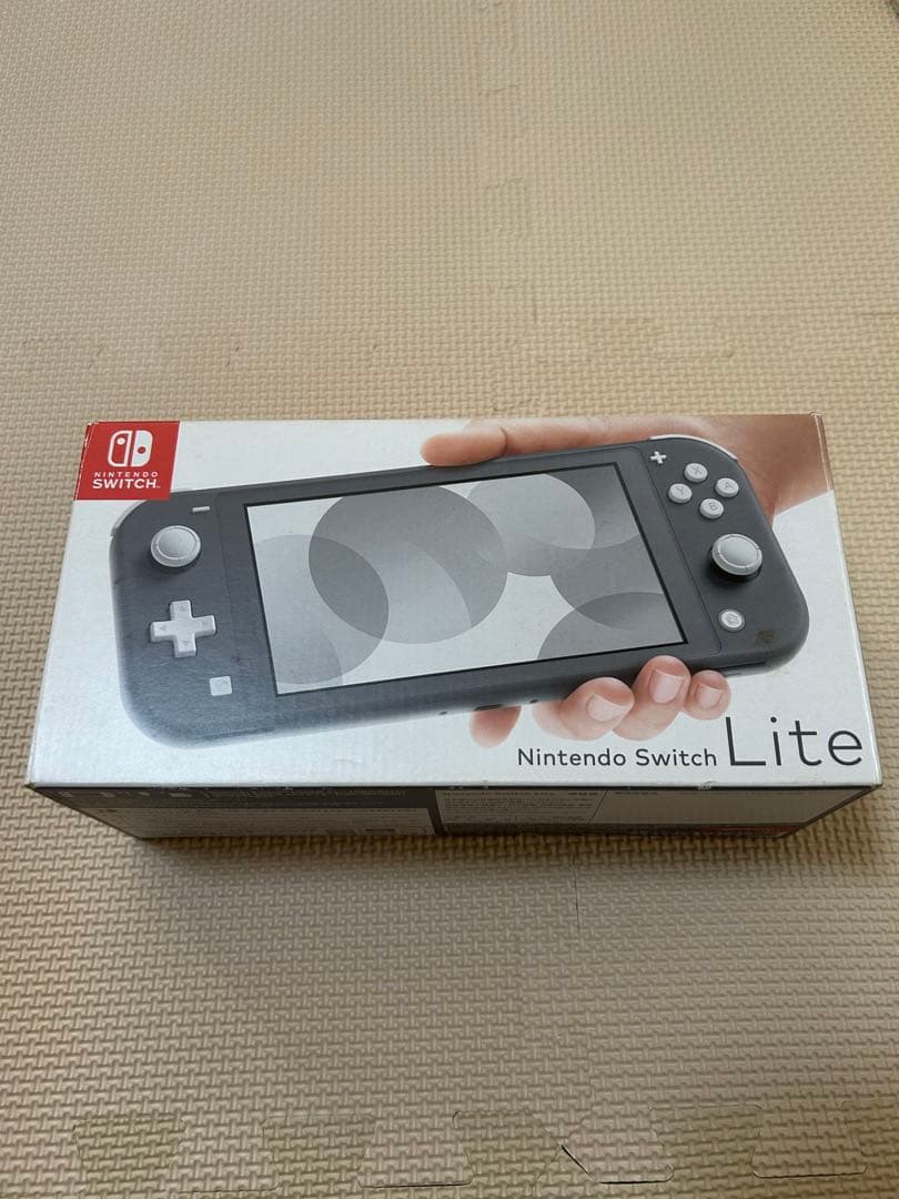 Nintendo Switch Lite グレー 未使用品に近い 新品 (任天堂 Nintendo Switch Lite グレー )4902370542929 ライト