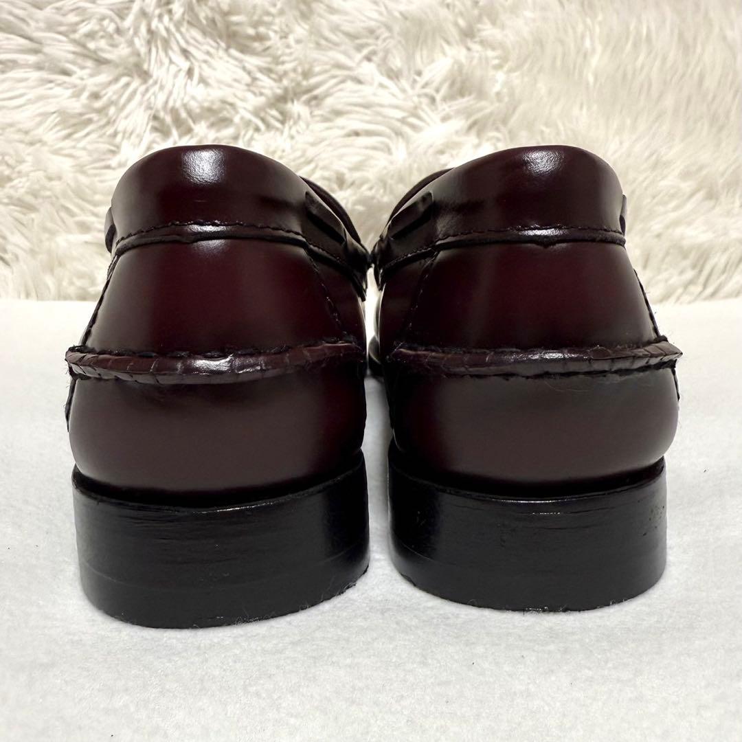 極美品 G.H.BASS キルト タッセル ローファー 41020 ESTHER