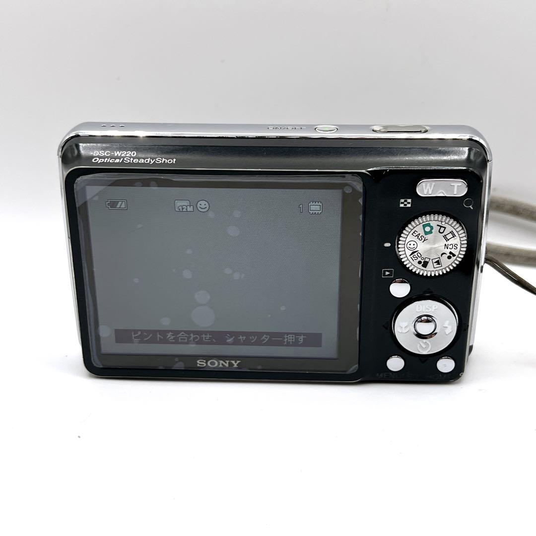 SONY DSC-W220 Cyber-shot 動作確認済 コンデジ ソニー - メルカリ
