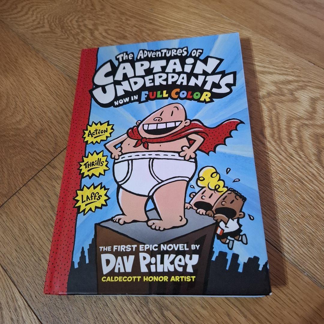 キャプテンアンダーパンツ 英字 フルカラー 児童書 - メルカリ