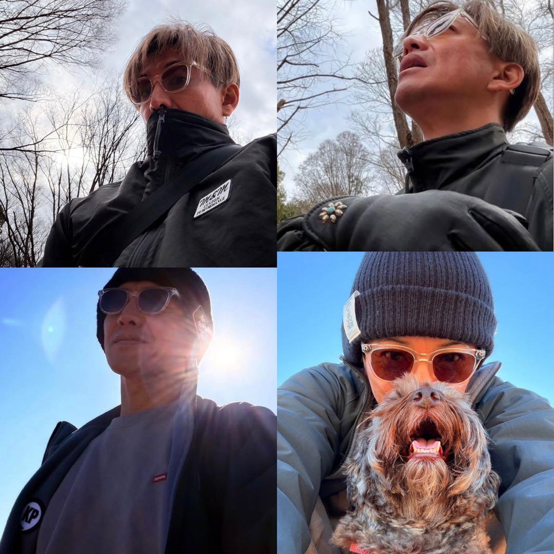 キムタク M&M ナイロン フリース リバーシブル ジャケット 同型同色