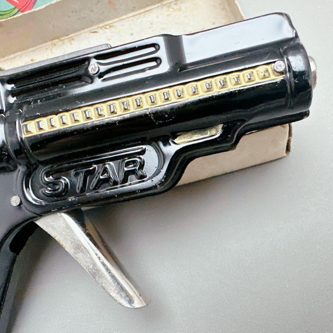 STAR 玩具のブリキ銃 駄菓子屋玩具 昭和レトロ 当時物 - メルカリ