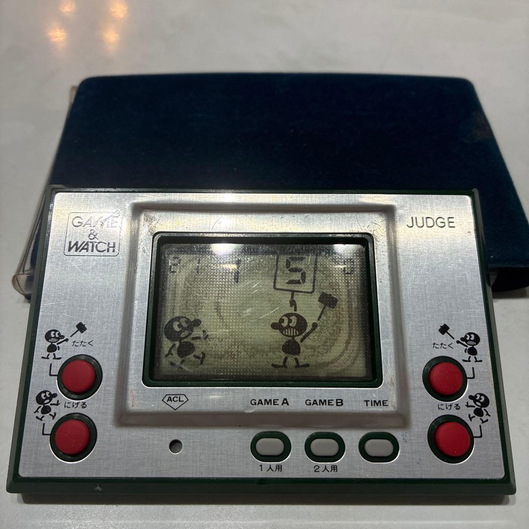 GAME & WATCH JUDGE 任天堂 Yahoo!オークション -「ゲームウォッチ ジャッジ」(ゲームウォッチ