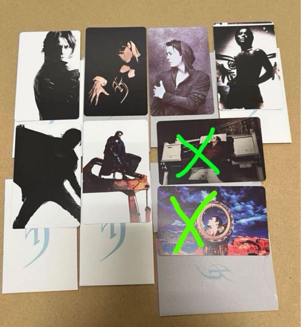 氷室京介 PJB 非売品 カード グッズ 6枚 ポストカード バラ売可 - メルカリ