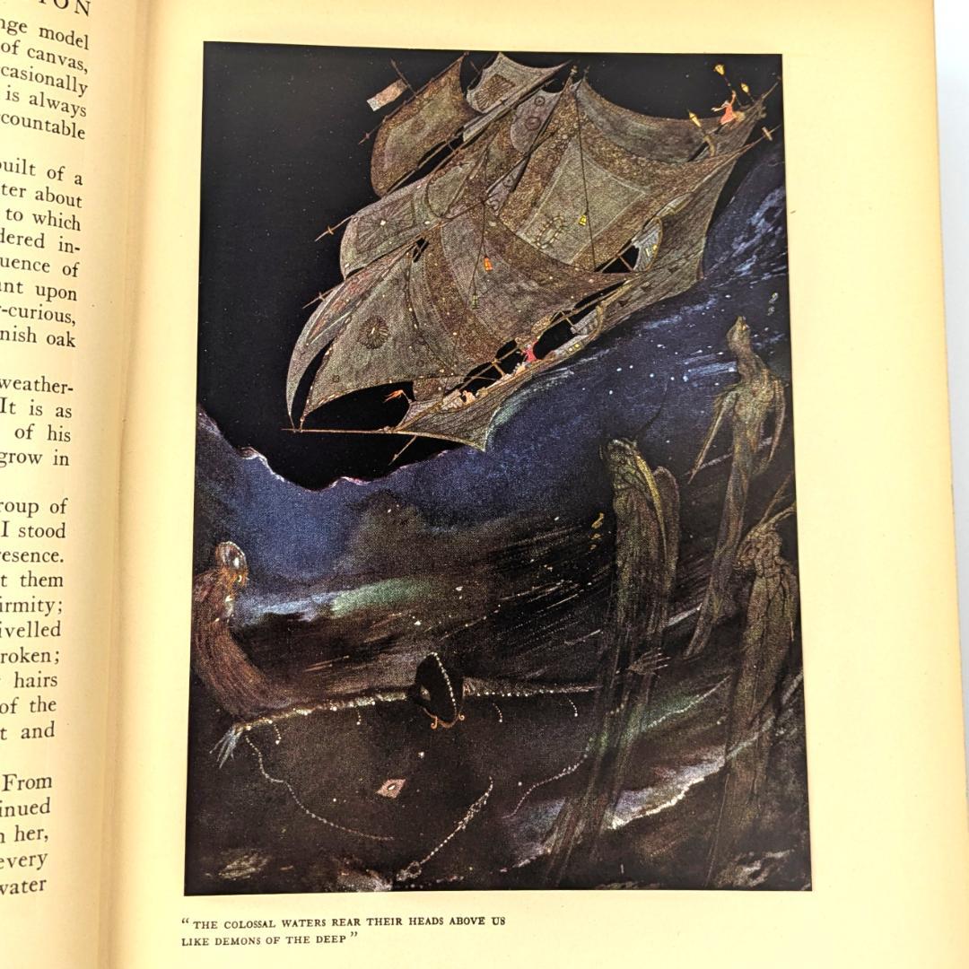 奇妙奇天烈 ハリー クラーク挿画本☆ポオ怪奇小説集 カラー図版総揃