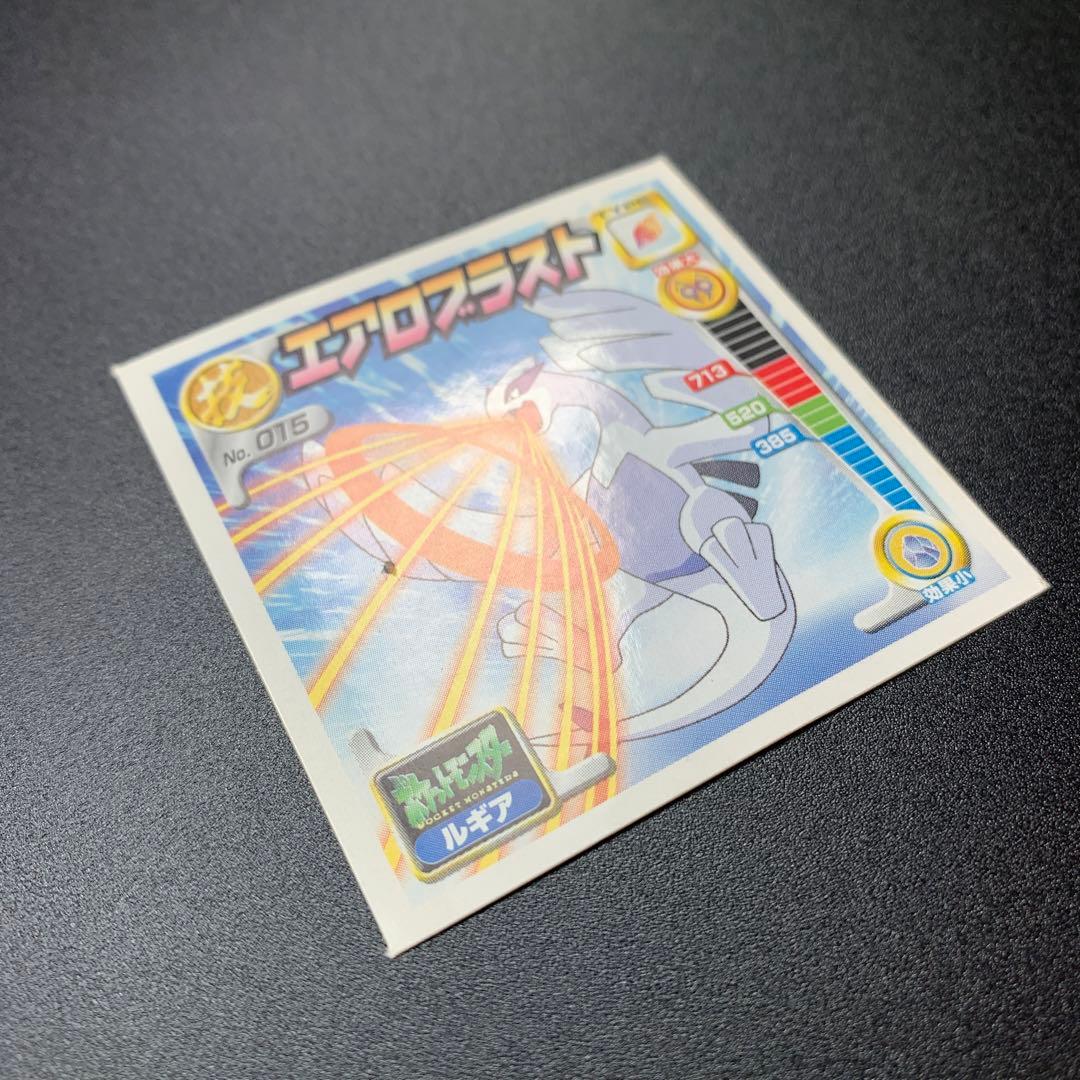 超希少✨激レア品 ポケモン 金銀 ルギア ホウオウ 烈伝 シール 技 列伝