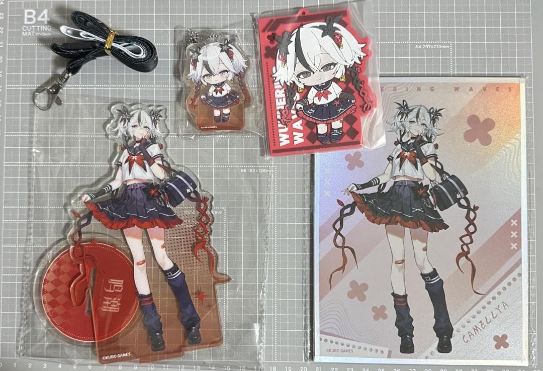 鳴潮 一番くじ ツバキ 第二ソラリス学園 5点セット 中国限定 正規品