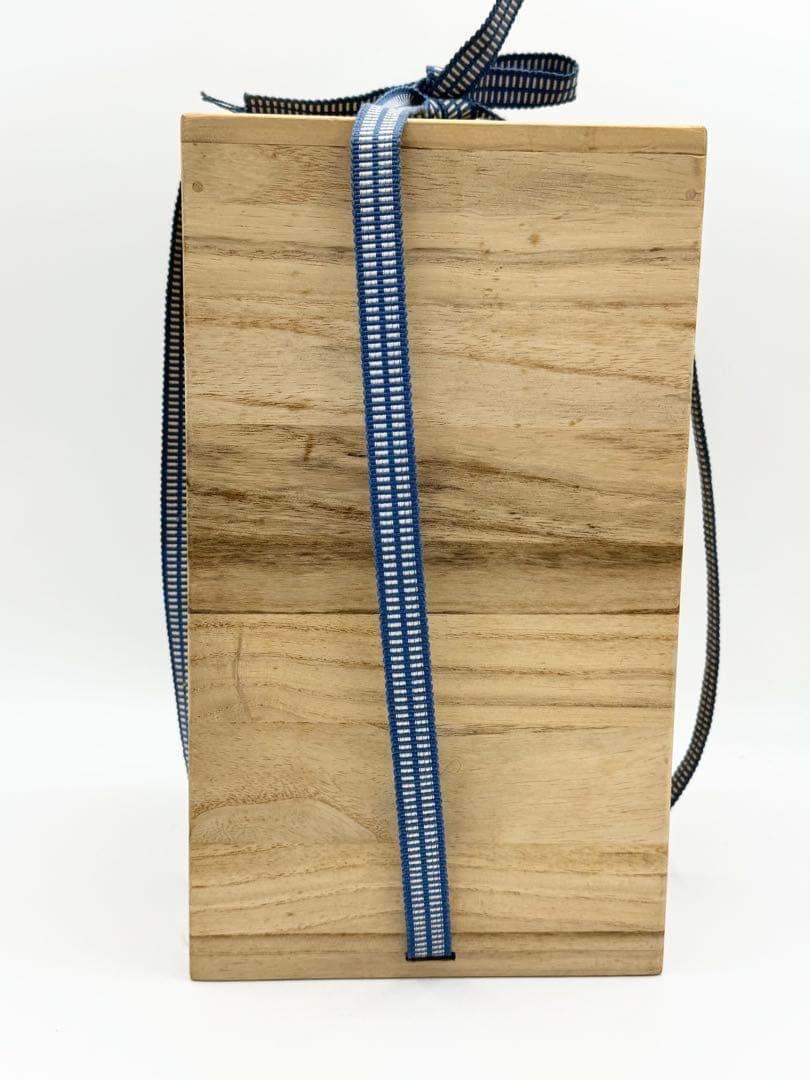 人間国宝 三代徳田八十吉】花入 青釉壺 九谷焼 共箱・布・栞