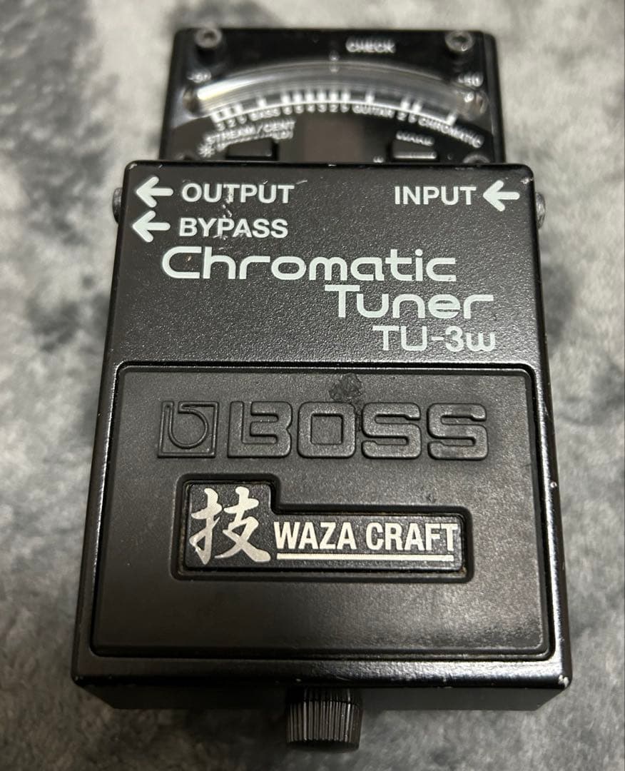 BOSS TU-3 WAZA ペダルチューナー BOSS TU-3チューナー ペダルチューナーTU3 ボス 【 イオンモール綾川店