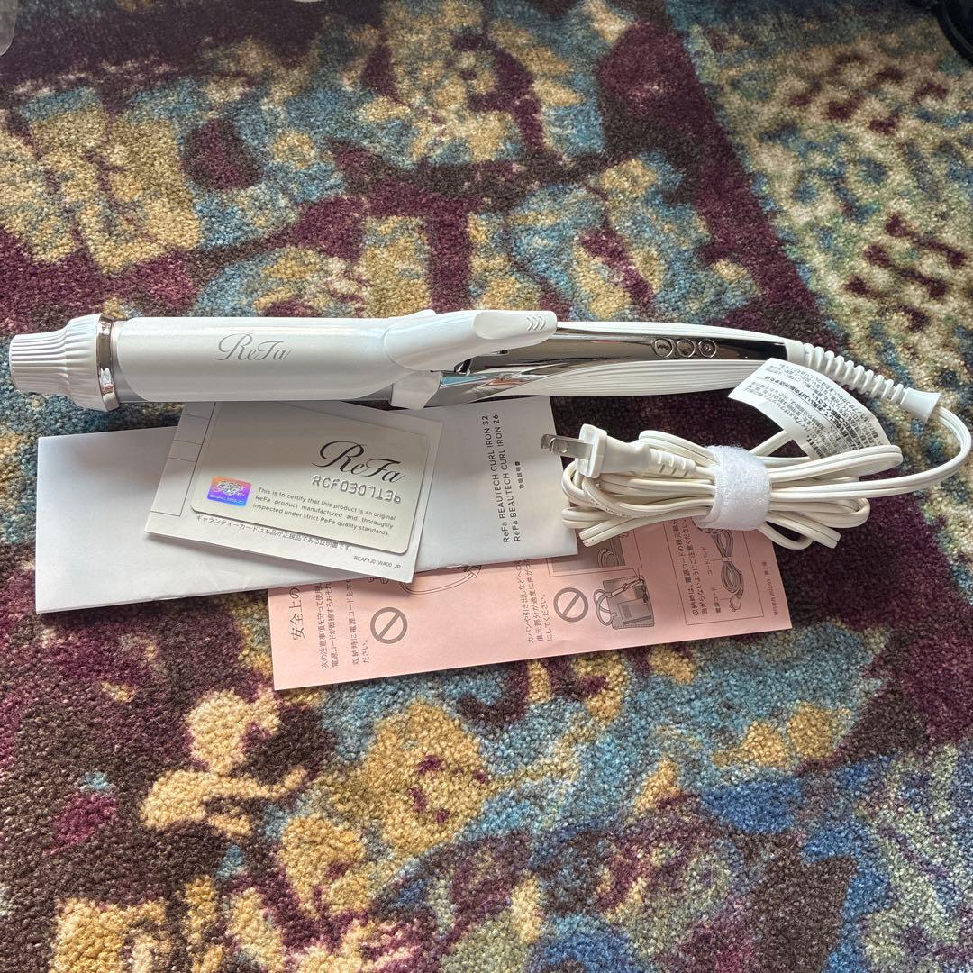 ⭐︎chiになります。 ReFa カールヘアアイロン　32mm ReFa リファ ビューテック カールアイロン32 RE-AF00A ReFa BEAUTECH