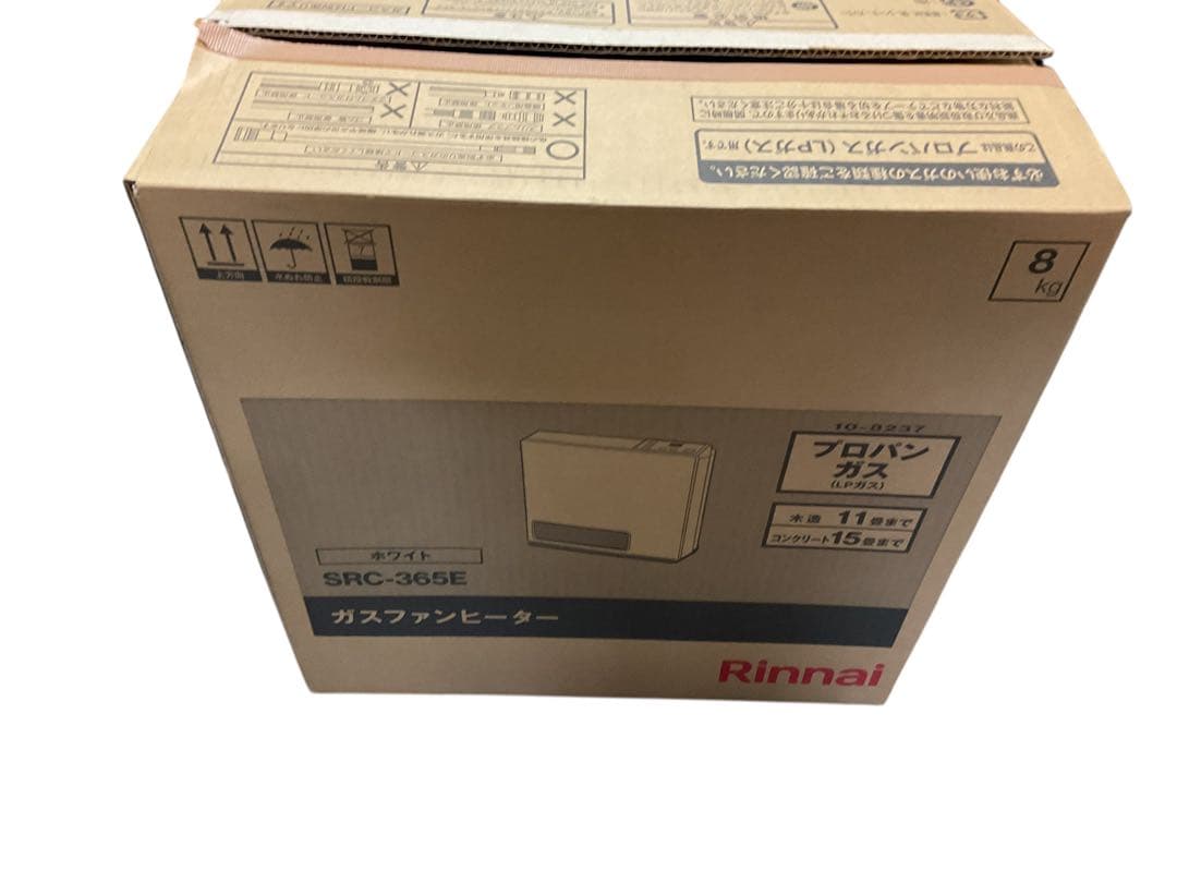 リンナイ ガスファンヒーター SRC-365E LPガス用（プロパンガス） リンナイ ガスファンヒーター SRC-365E ホワイト 都市ガス(13A