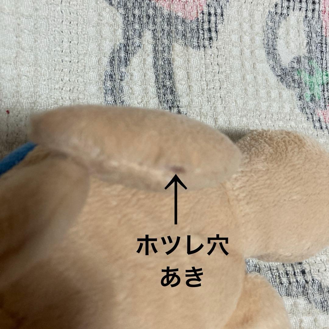 モンスイユ MAY BLUE カメ ぬいぐるみ 中古品 穴あき有 - メルカリ