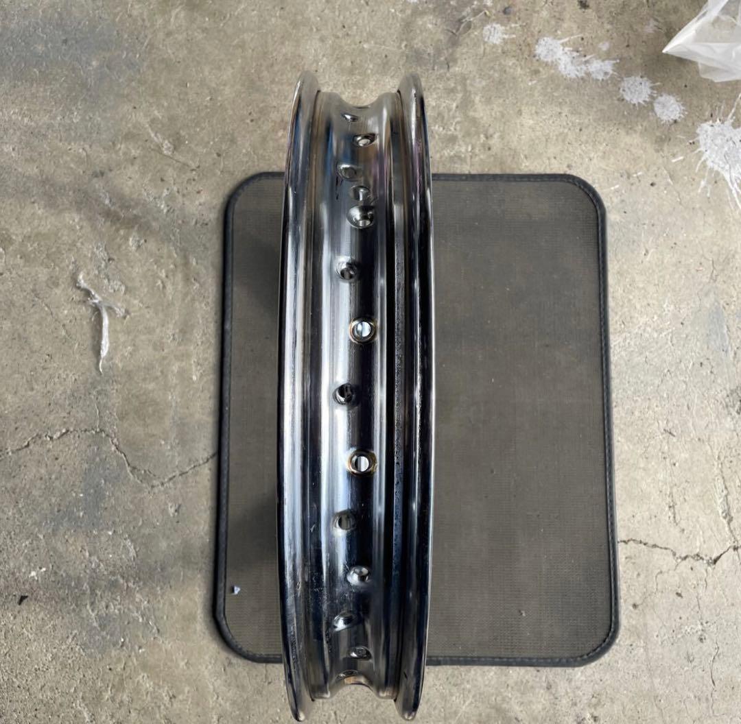 メッキリム 18×2.15 エボ ショベル パン ナックル チョッパー フリスコ