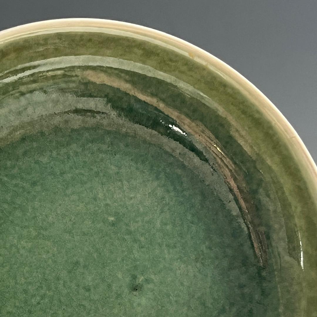 唐物 豆紅瓶尊釉盤 大清康煕年製 款 中国美術 古玩 SN771 - メルカリ