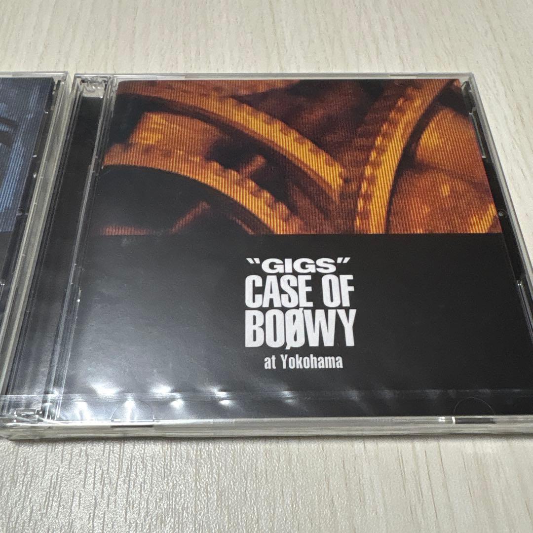 BOØWY CD CASE OF BOφWY -THE ORIGINAL-