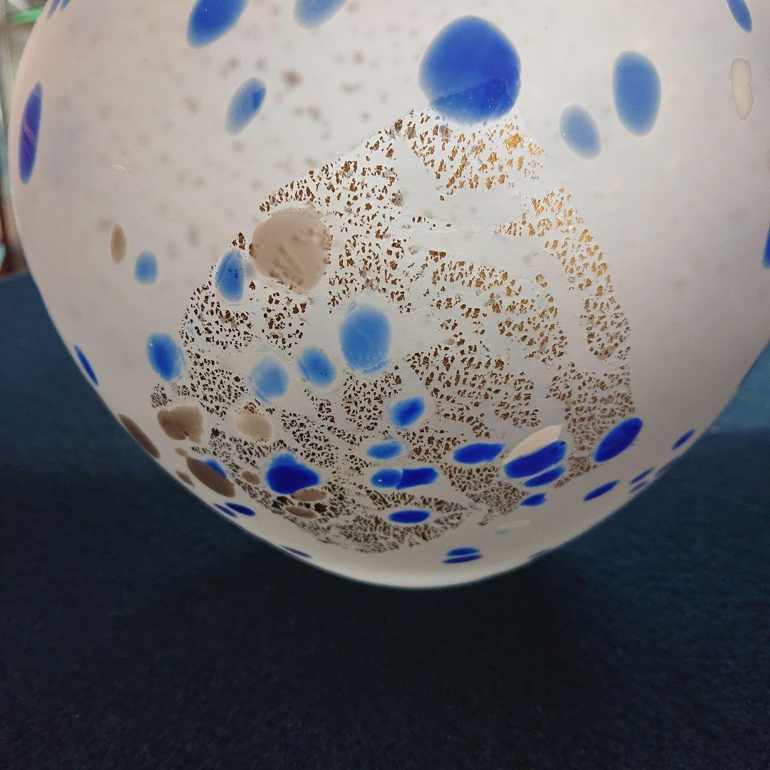 無形文化財 人間国宝 藤田喬平作 題名[氷海]ガラス花瓶 - メルカリ