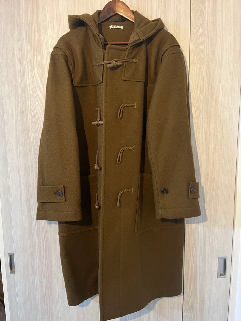 AURALEE DUFFLE COAT オーラリー ダッフル 18AW サイズ4 AURALEE DUFFLE COAT オーラリー ダッフルコート サイズ4 - メルカリ