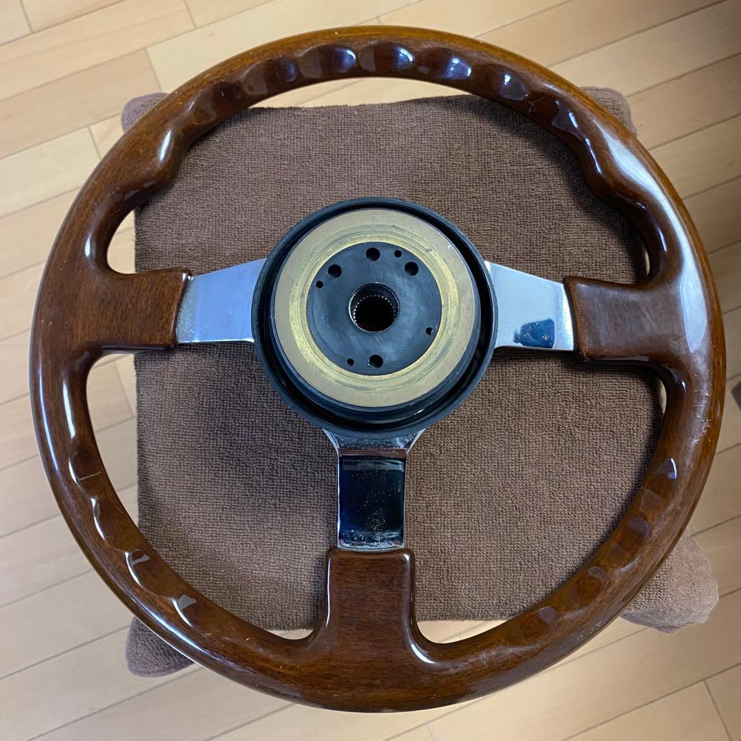 イタルボランテ ウッド ステアリング - メルカリ