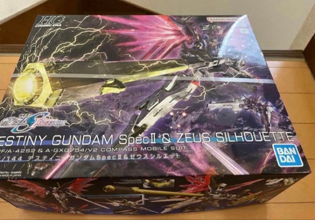 HG 1/144 デスティニーガンダムSpecII&ゼウスシルエット HG 1/144 デスティニーガンダムSpecII&ゼウスシルエット｜バンダイ