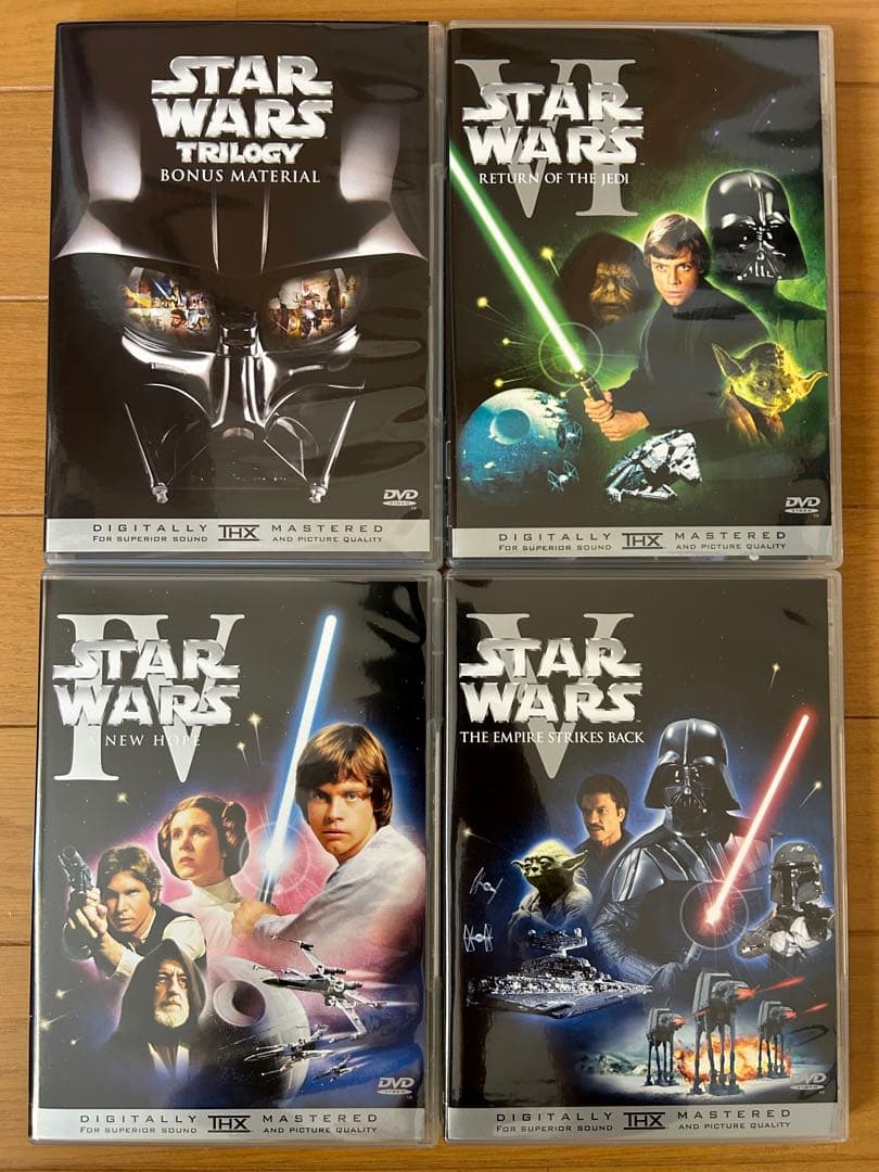 初回限定生産】スターウォーズ☆トリロジー ☆DVD-BOX 4枚組 - メルカリ
