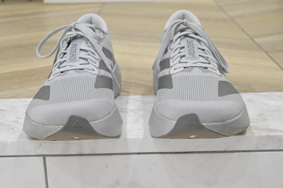 値下げ　美品　アディダス ADIZERO EVO SL 27.0cm シルバー