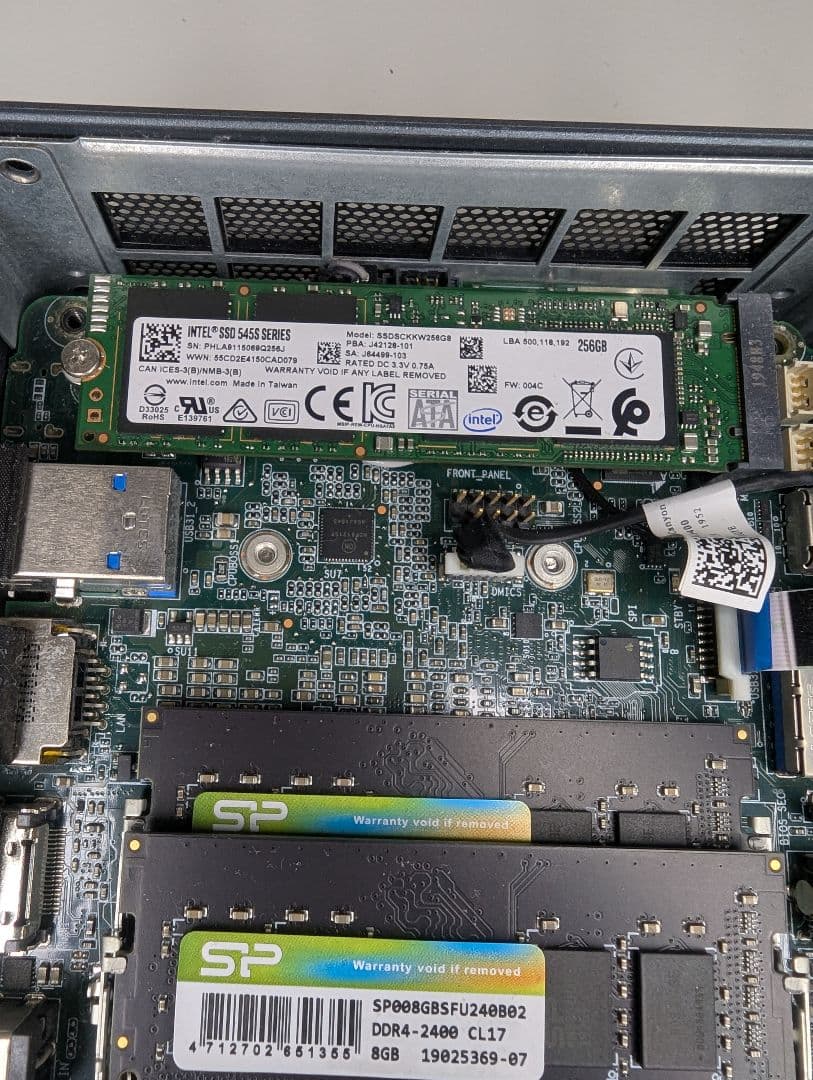 NUC10i7fnh ベアボーンPC windows11 Office2016 - メルカリ