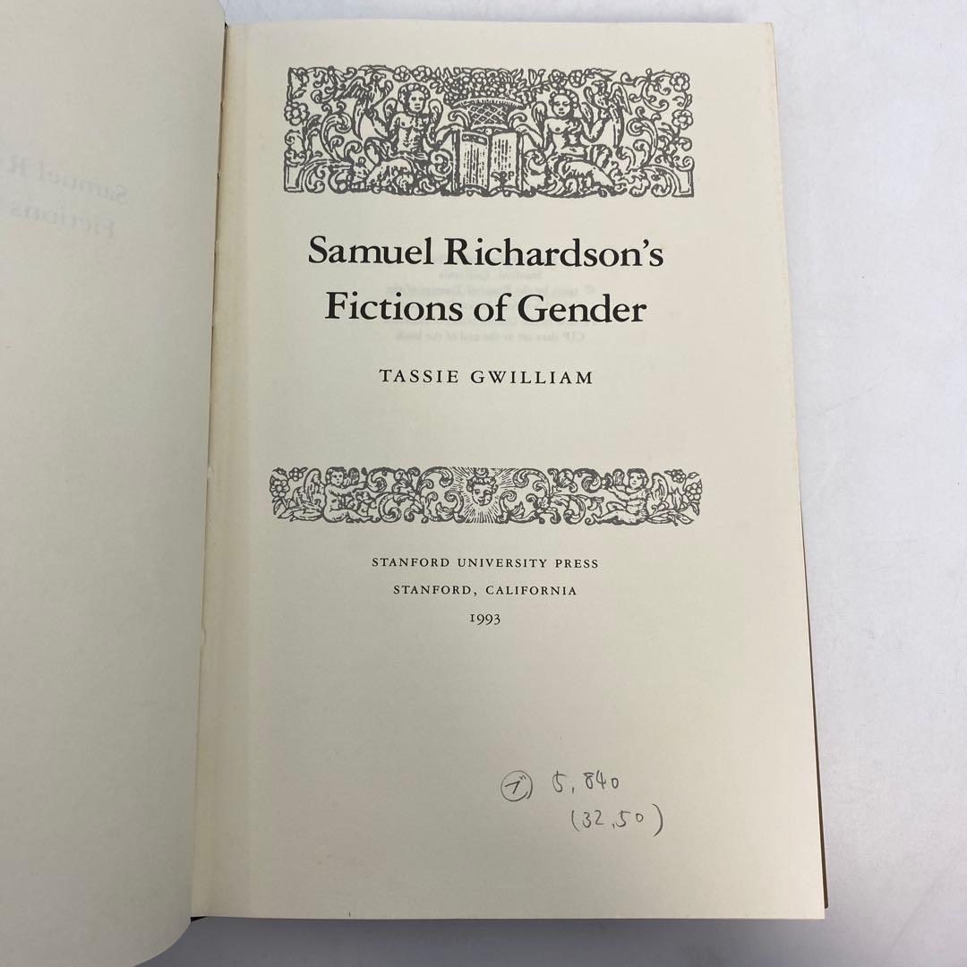 Samuel Richardson´s Fictions of Gender 本