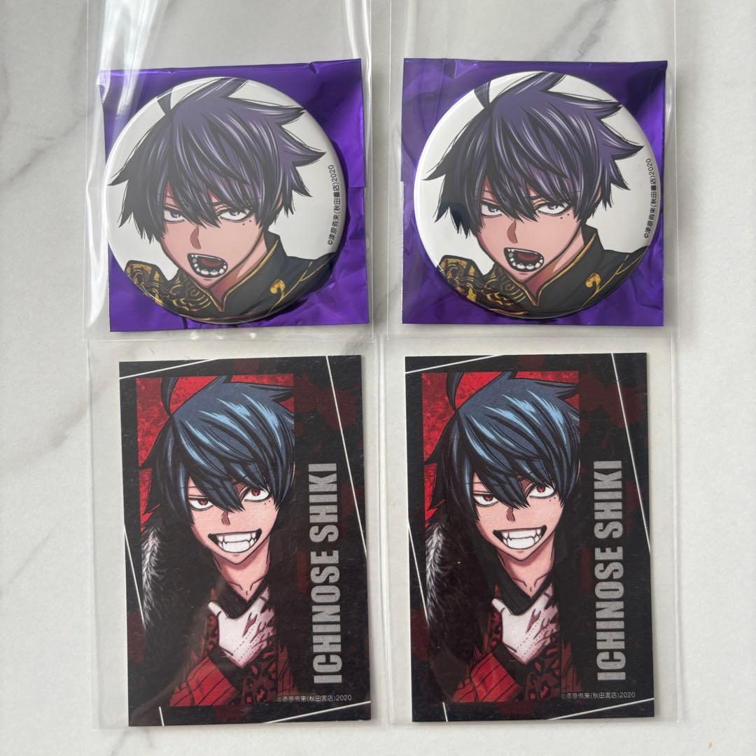 桃源暗鬼 一ノ瀬四季 コミケ C107 缶バッジ キャラカード - メルカリ