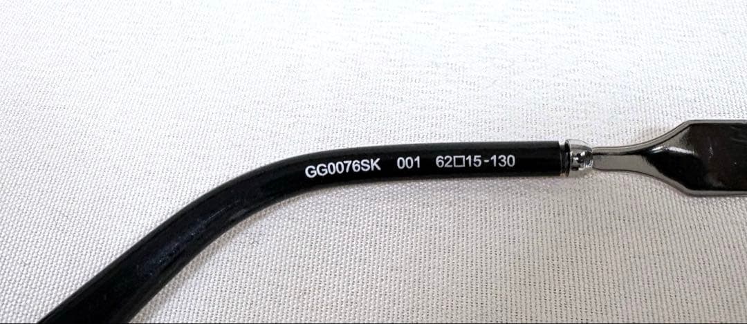 GUCCI gucci グッチ サングラス GG0076SK 辻希美 同型別色 - メルカリ