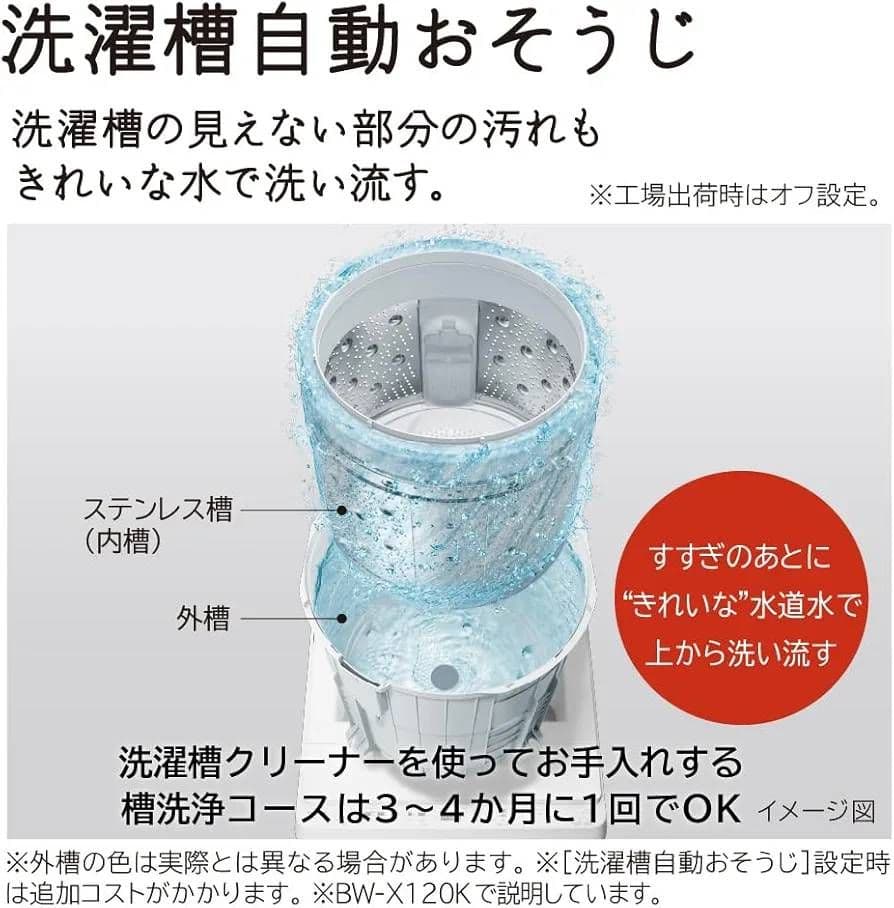 りあん様専用 日立ビートウォッシュ BW-X120K AIお洗濯 スマホサポート