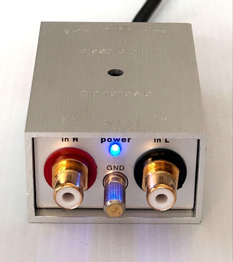 フォノイコライザー/Clear Audio社Micro Basic(ドイツ製) CLEAR AUDIO MICRO BASIC