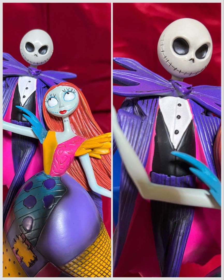 ナイトメアビフォアクリスマス エネスコ ショーケース ジャック サリー