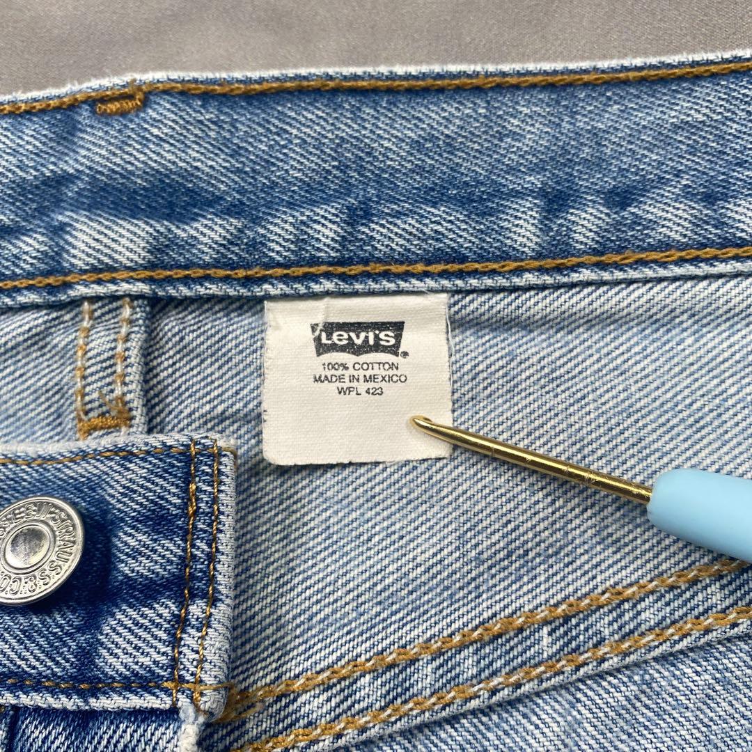 Levi's 501古着W38極上ダメージクラッシュ メキシコ製 AG35 - メルカリ