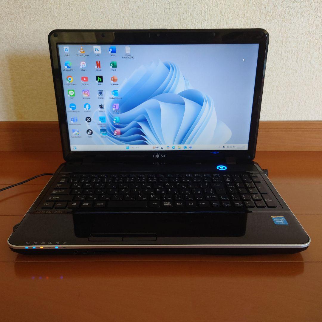 設定済み✨️東芝LIFEBOOK AH33/L✨️ブラック❤Win11❤オフィス 設定済み✨️東芝LIFEBOOK AH33/L✨️ブラック❤Win11❤オフィス 設定