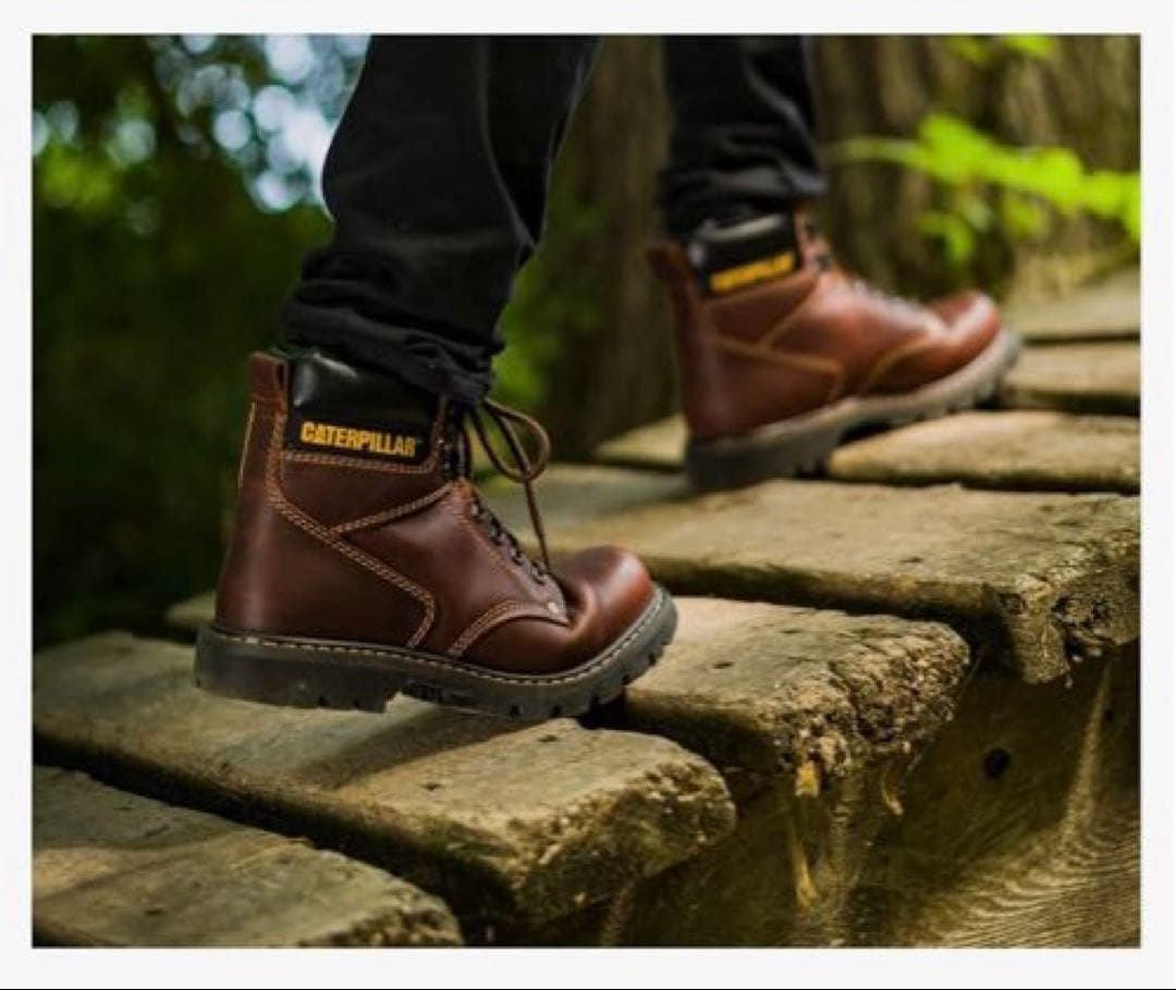 【新品未使用・箱付き】Caterpillar 安全靴 26.5cm 黒 アメリカ