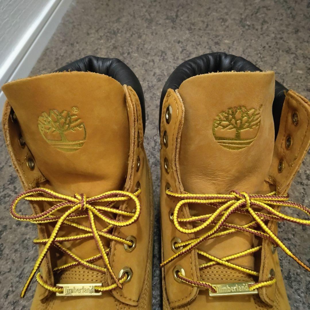 美品】ティンバーランド 6インチプレミアムブーツ ウォータープルーフ