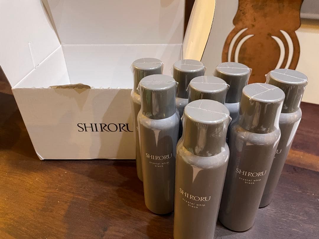 SHIRORU 洗顔料 8本セット ボックス入り クリスタルホイップ｜SHIRORU(シロル)公式オンラインストア