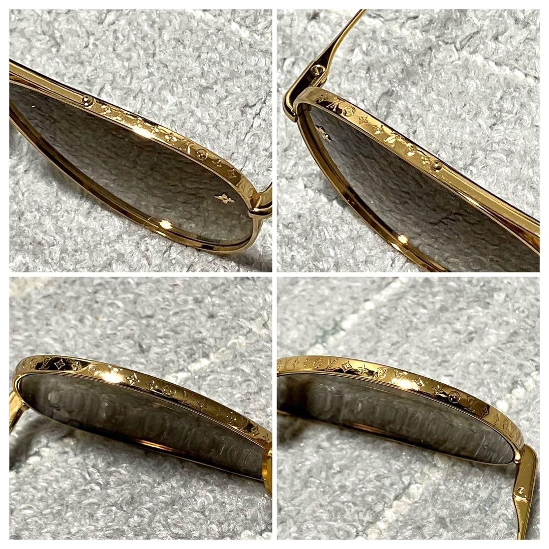 新作完売モデル！ルイヴィトン［サングラス］LVパイロット ダブル