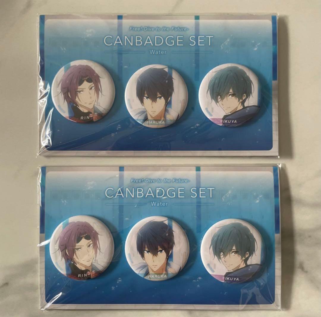 Free 七瀬遙 松岡凛 桐嶋郁弥 缶バッジ 2セット ④ - メルカリ