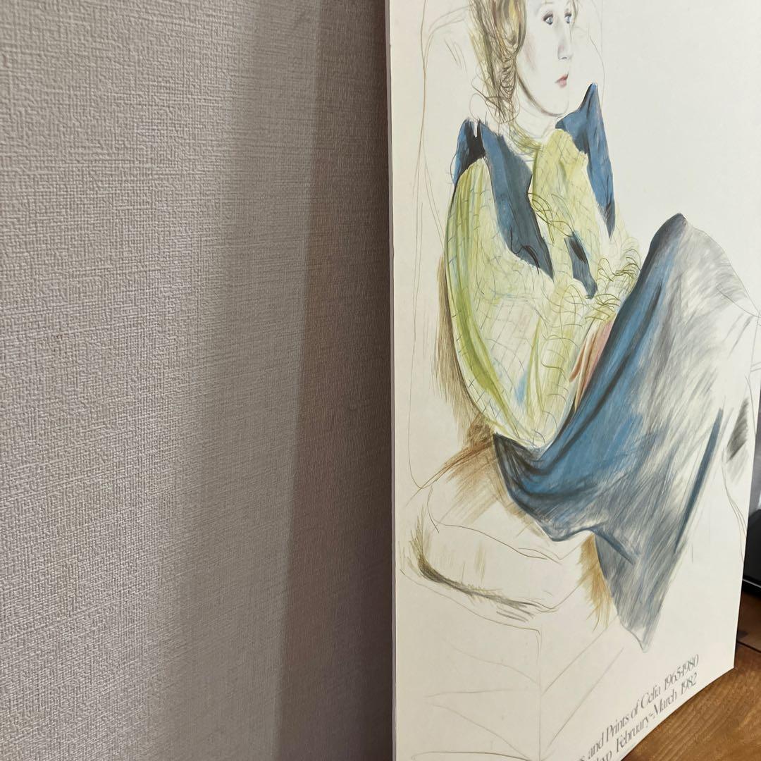 デイヴィッド・ホックニー 展示会ポスター 1982年 - メルカリ