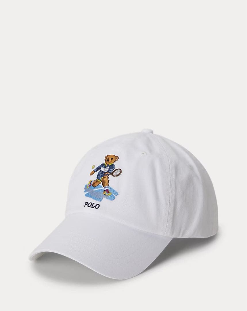 全豪オープンテニス2026 Poloベアボールキャップ（ポロラルフローレン）帽子 オーストラリアン オープン Polo ベア ボール キャップ | ラルフ