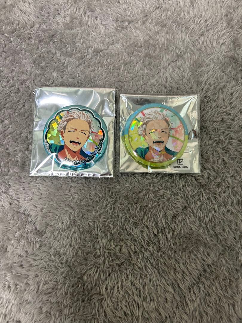 WIND BREAKER 梅宮一 ウィンブレ 缶バッジ バースデー ホログラム