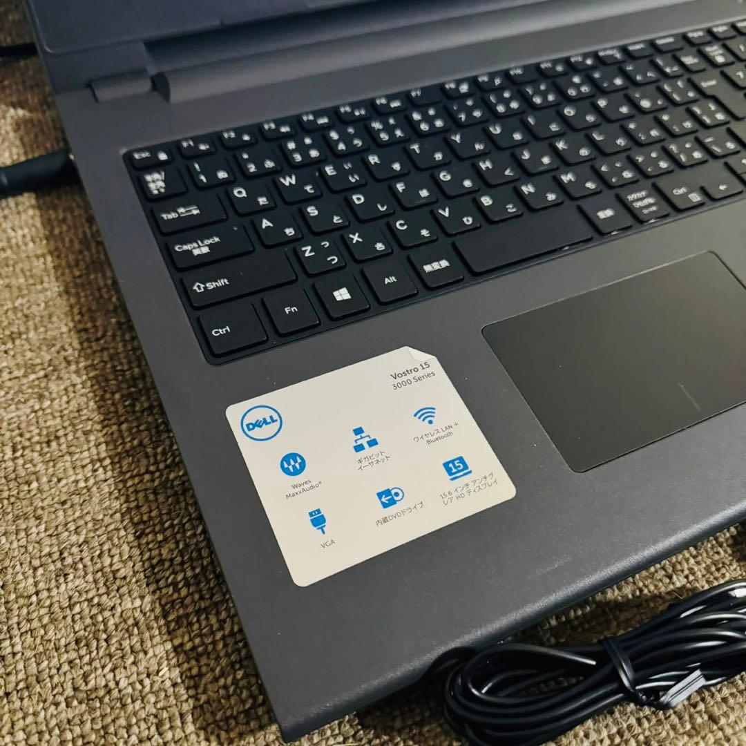 S279 DellノートパソコンWEBカメラSSDサクサク動くWindows11 - メルカリ