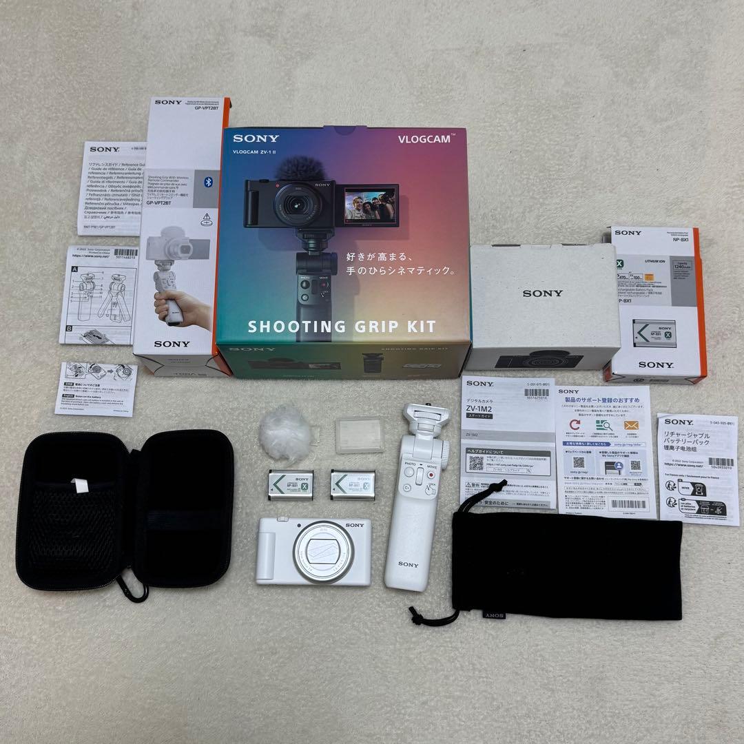 【美品】SONY ZV-1M2 ホワイト コンパクトデジタルカメラ SONY VLOGCAM ZV-1M2 [ホワイト] 価格比較 - 価格.com