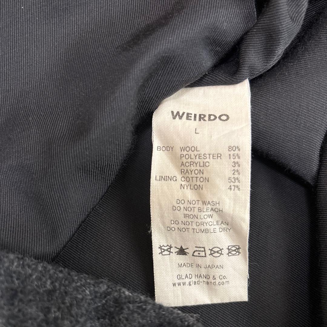 美品 Weirdo FUCK U VEST（ファックユー ベスト） ウールベスト