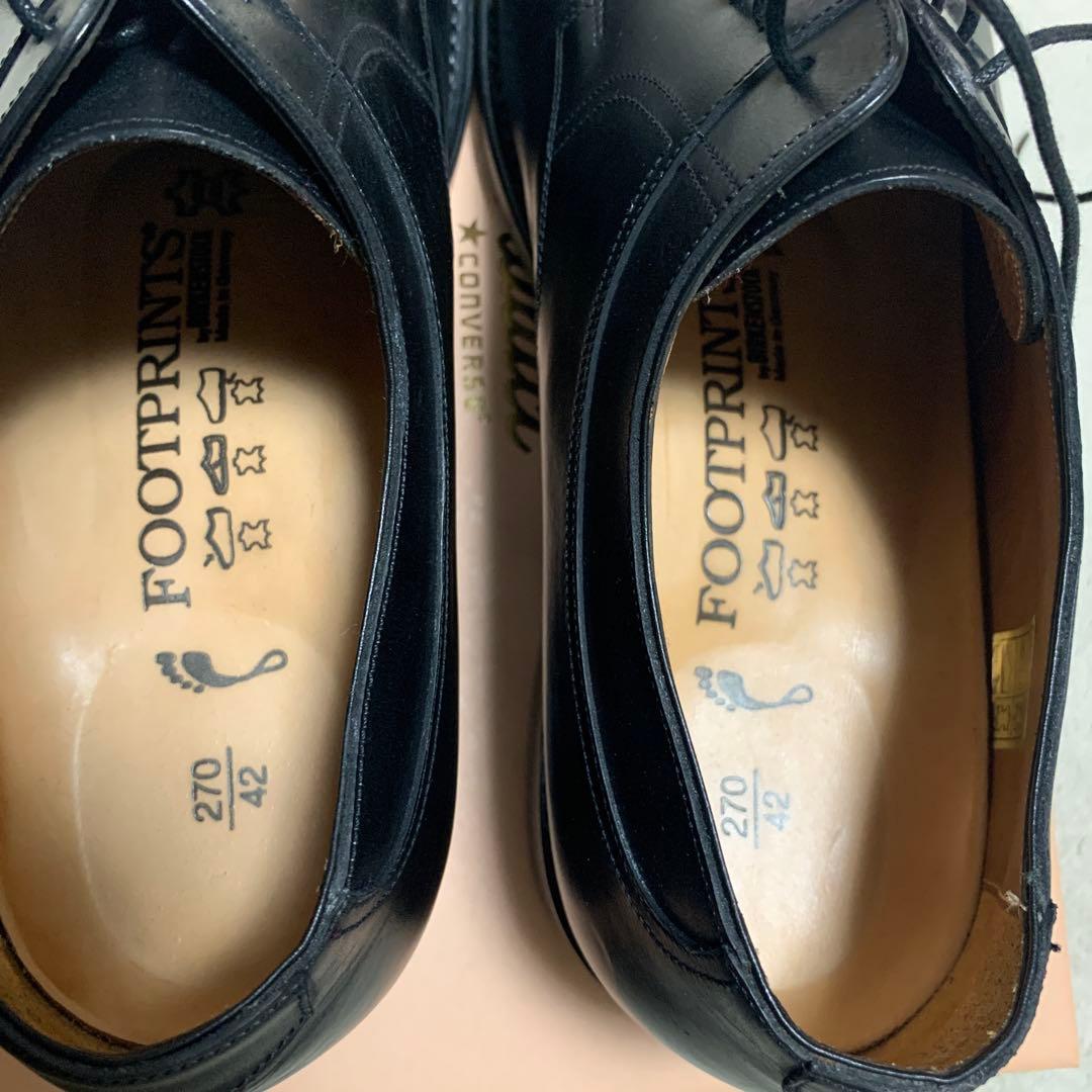 カ*ン様 【美品・希少】革靴　ビルケンシュトックFOOTPRINTS 27.0c