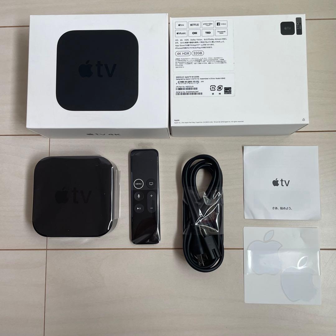【美品】Apple TV 4K 32Gb 純正品 Apple TV 4Kを購入 - Apple（日本）