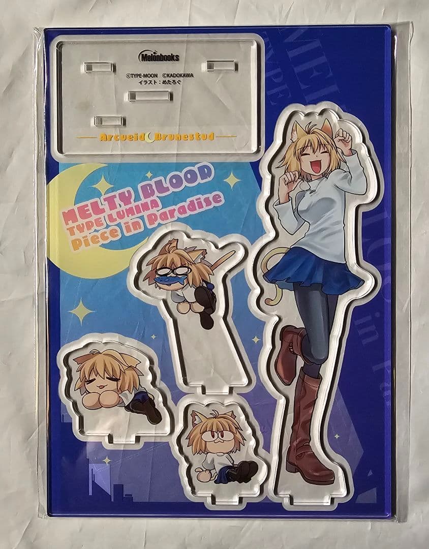 MELTYBLOOD　アルクェイド　アクスタ　アクリル　月姫　メルブラ　fate Yahoo!オークション - MELTY BLOOD TYPE LUMINA 楽天ブックス 特典 ア