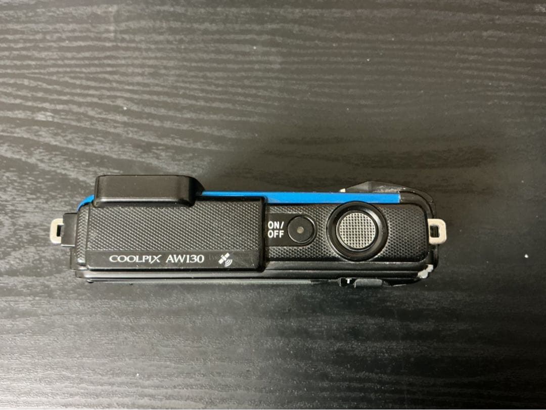 ジャンク品・本体のみ】Nikon COOLPIX AW130 ブルー防水カメラ - メルカリ